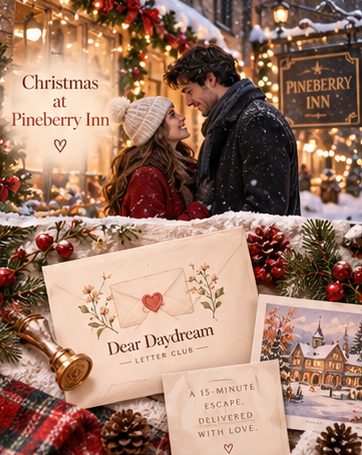 Snowy Christmas inn concept